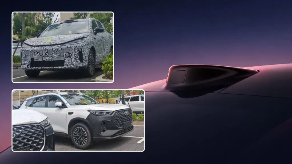 Chery tests LiDAR-equipped export SUVs with Falcon 700 assisted driving