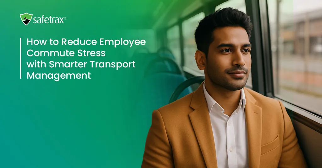 Employee transport software to address commute stress