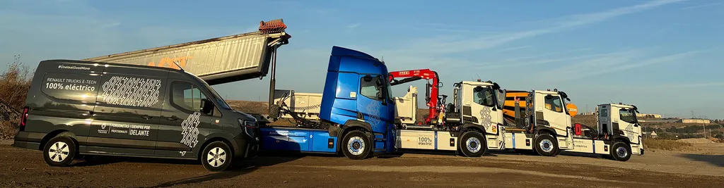 Renault Trucks offers electric solutions for construction