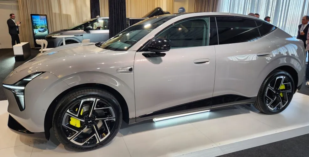 Xpeng shows right-hand-drive L03 ahead of Australian launch