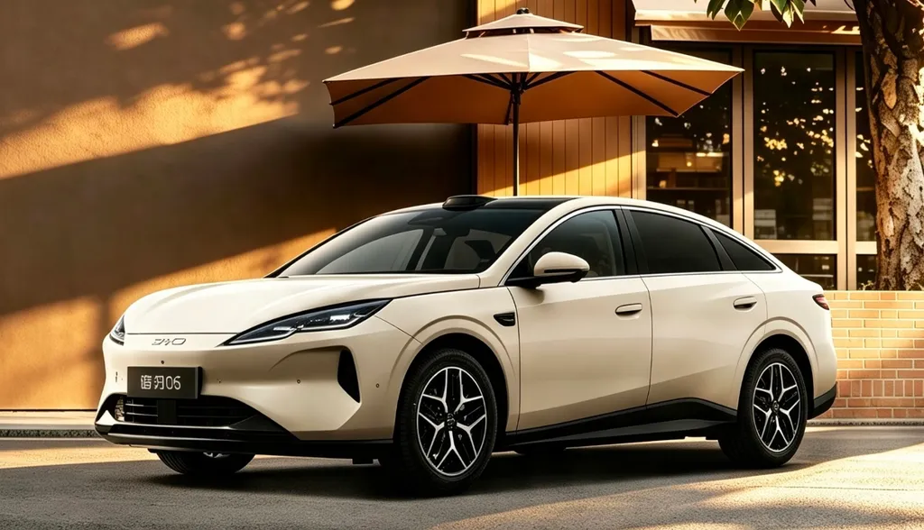 BYD reveals 2027 Seal 06 with roof-mounted LiDAR sensor