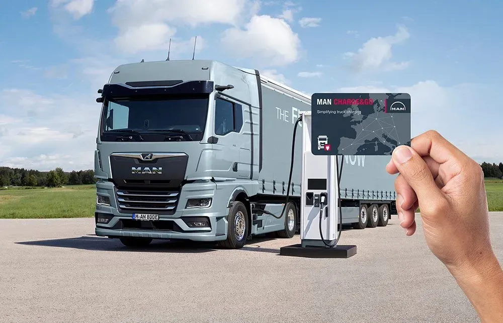 MAN Truck & Bus Launches Cross-Brand Electric Truck Charging Service