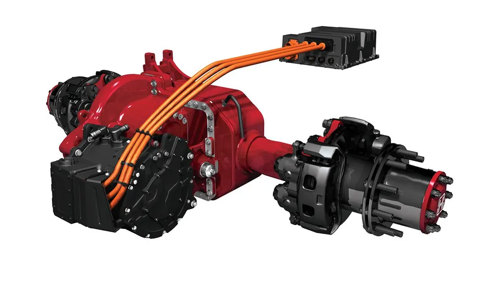 Hendrickson launches ELECTRAAX integrated e-axle