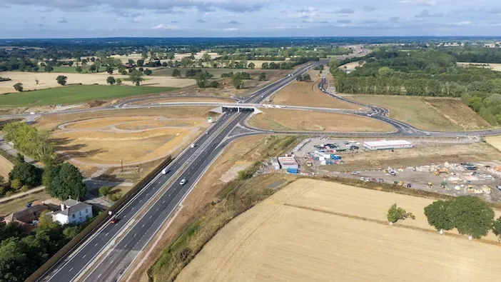 A47 Norfolk dualling project enters final construction stages