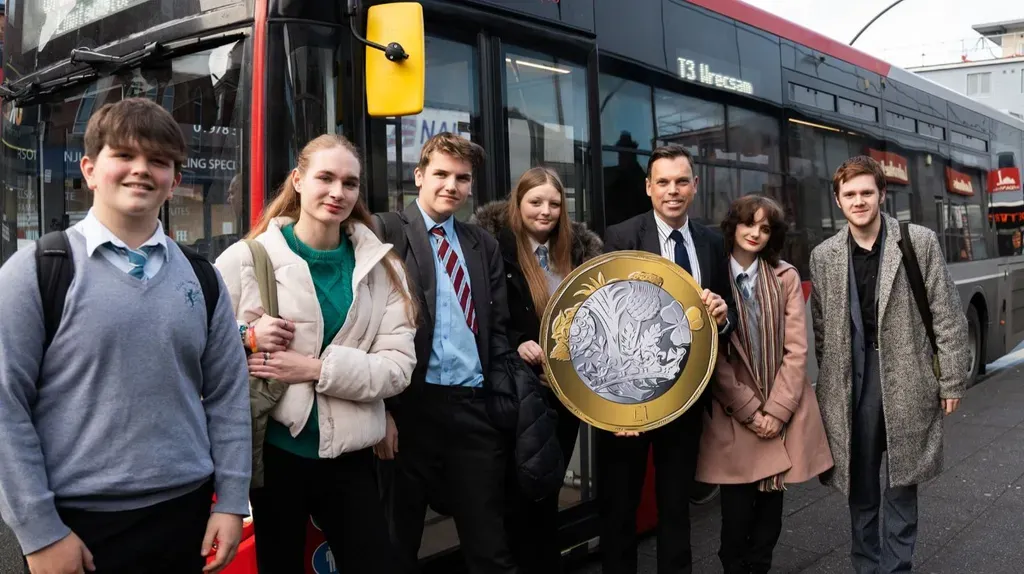 Welsh £1 bus scheme records more than two million youth journeys