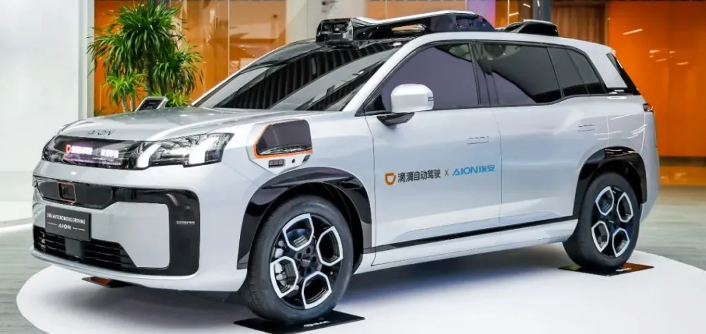 Hesai's Lidar to Equip Didi and GAC's New Robotaxi