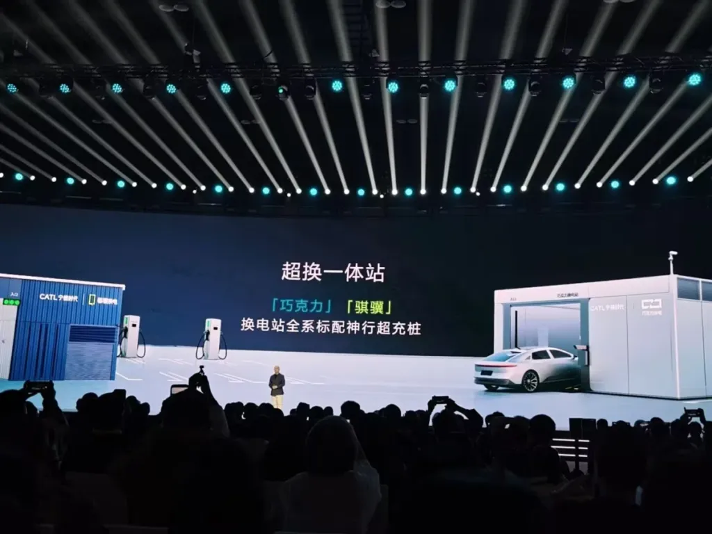 CATL integrates Shenxing superchargers into swap stations