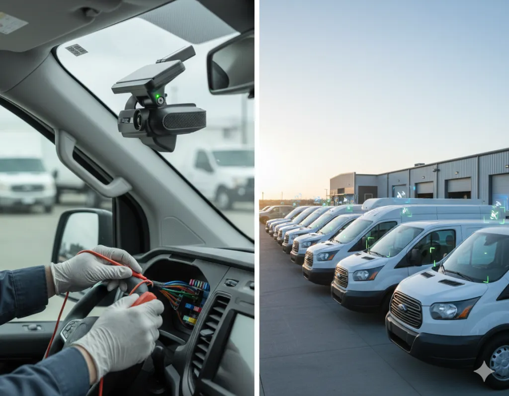 Best Practices for Fleet Dash Cam Installation