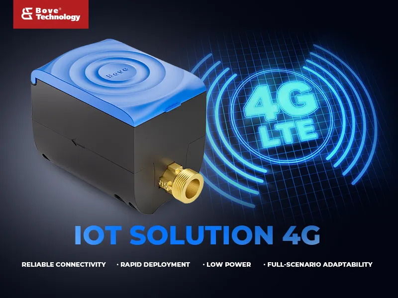 BOVE Advances 4G Cat.1 Smart Water Meter Deployment