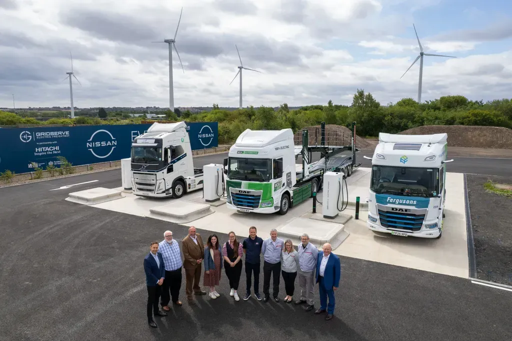 Nissan Launches £1.4m eHGV Charging Station for Fleet
