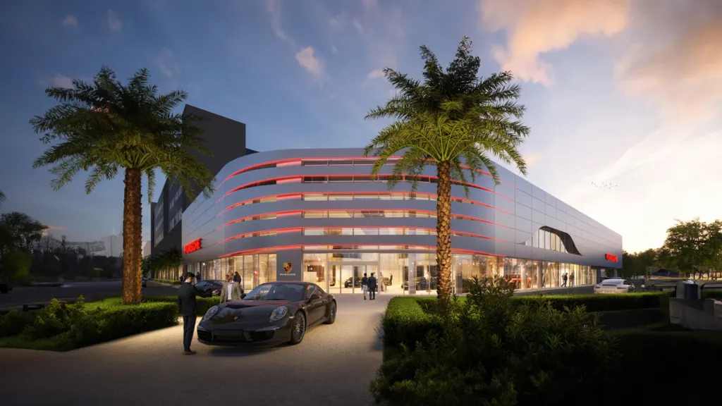 Holman opens new Porsche North Miami dealership facility