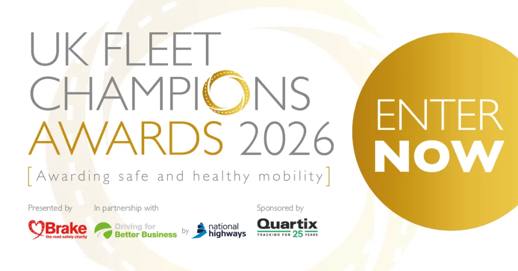 Quartix to sponsor 2026 UK Fleet Champions Awards