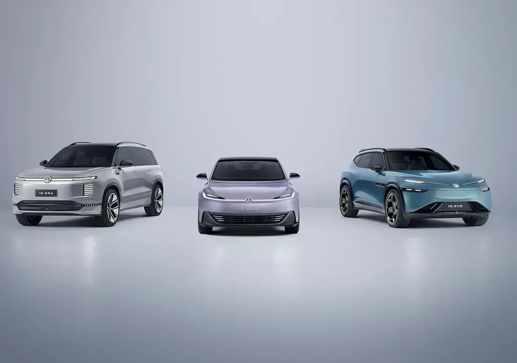 Volkswagen Unveils Three Electric Concept Vehicles for China