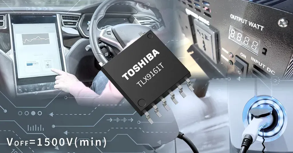 Toshiba unveils 1500 V photorelay for EV battery systems