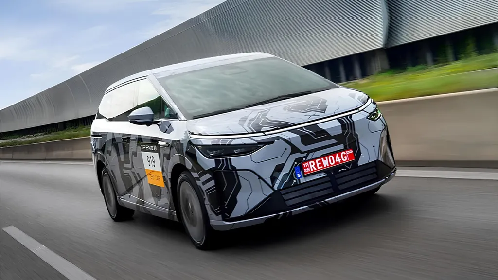 Xpeng X9 EREV Minivan to Launch in China in October
