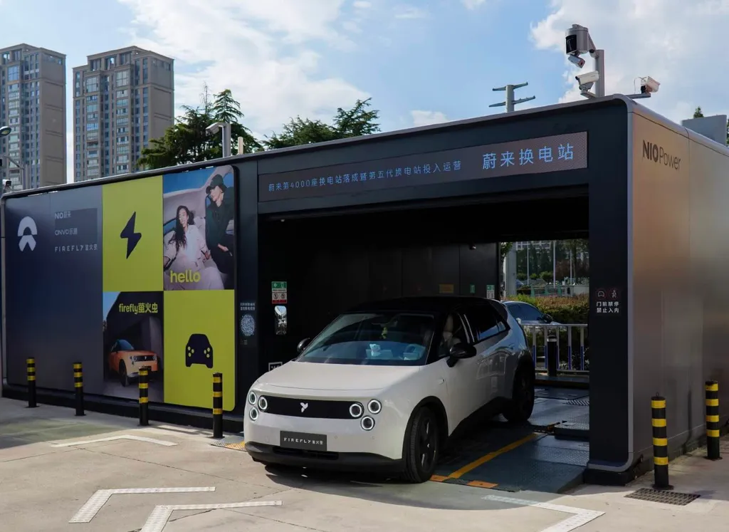 Nio completes 120 million battery swaps and unveils fifth-generation stations