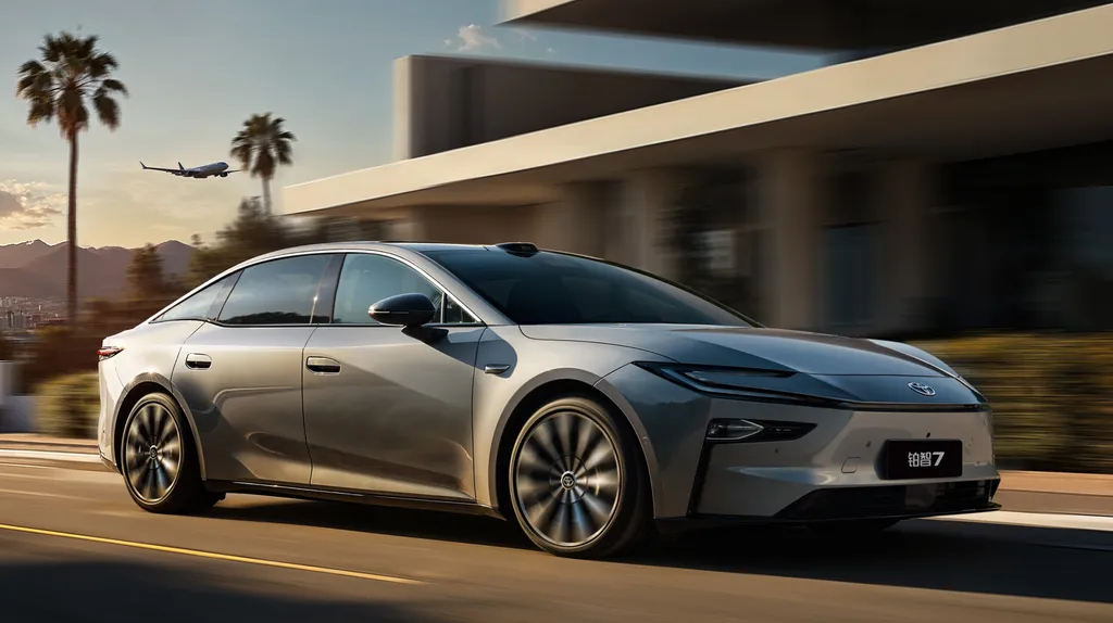 GAC-Toyota Unveils bZ7 Electric Sedan with Huawei and Xiaomi Integration