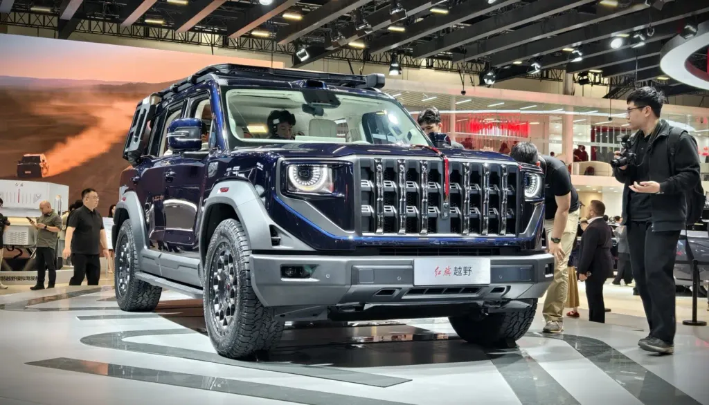 Hongqi names G919 off-road SUV with four-motor EREV powertrain