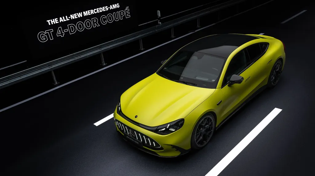 Mercedes-AMG unveils all-electric GT 4-Door Coupe