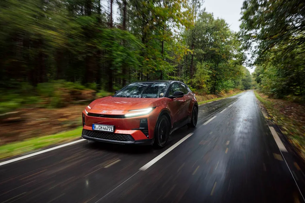 Toyota's position in the electric vehicle market