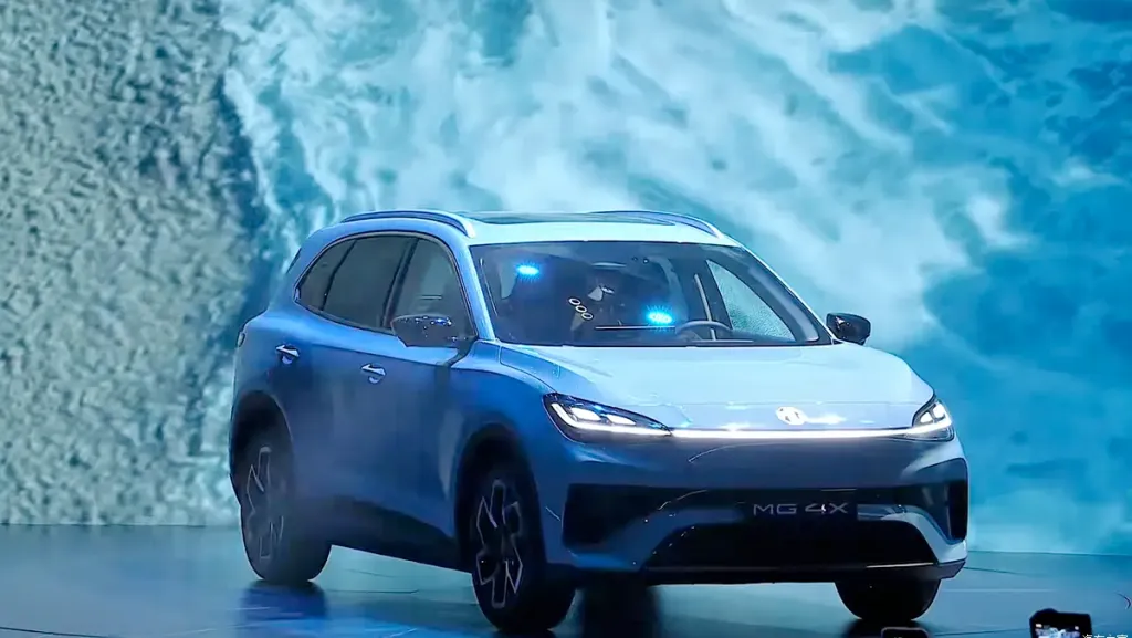 SAIC launches MG 4X compact electric SUV in China
