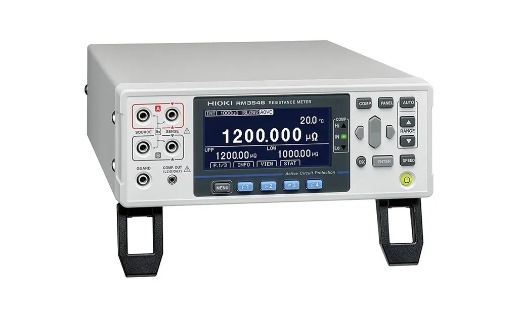 Hioki RM3546 meter for nanohm resistance measurement