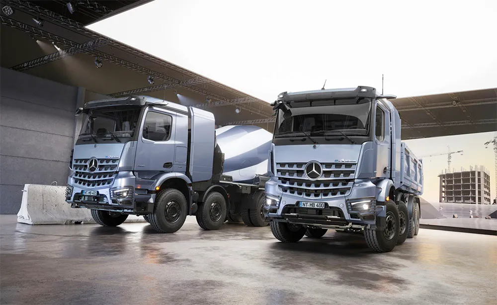 Mercedes-Benz Trucks opens orders for eArocs 400