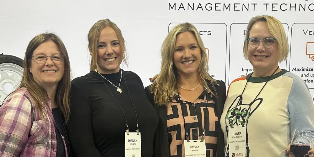Pedigree: Employees Attend Women in Trucking Conference