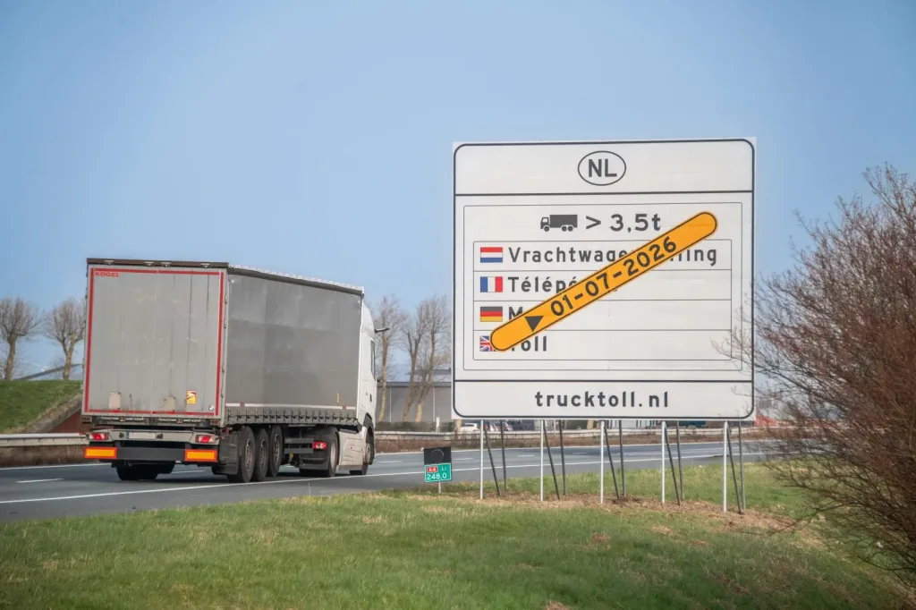 Netherlands launches kilometre-based truck toll