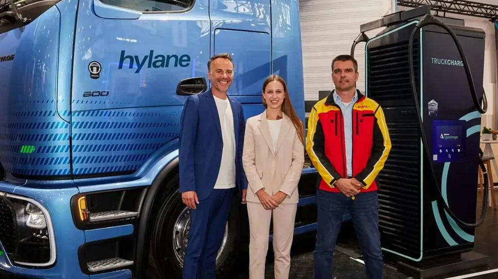 DHL, Daimler Truck and hylane form eHGV partnership