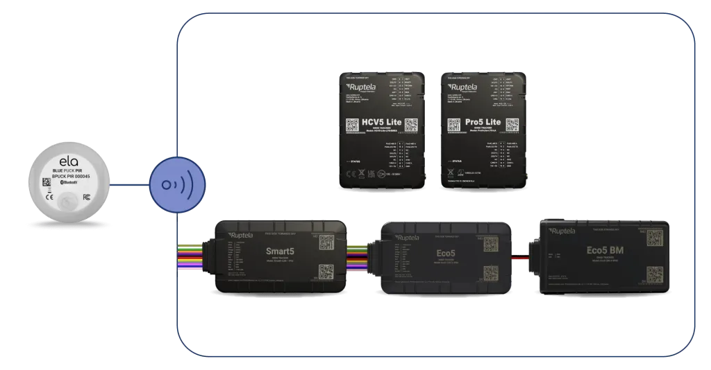 Integration of ELA Innovation Sensors with Ruptela