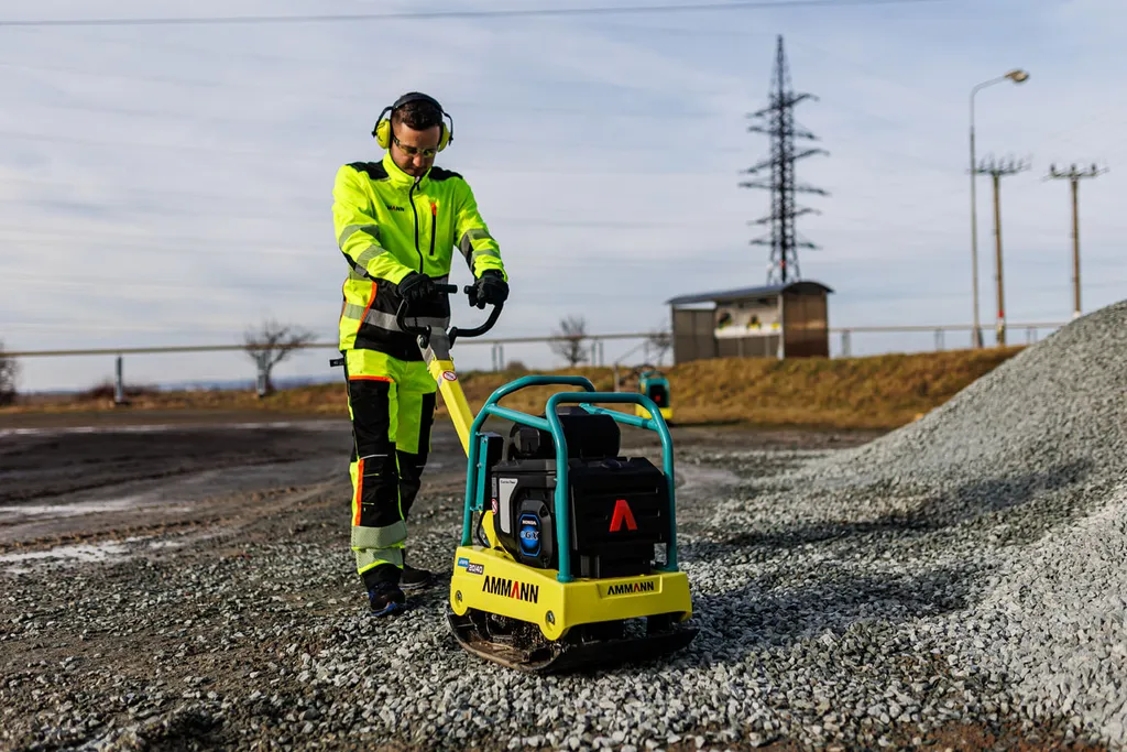 Ammann Launches Electric-Drive Reversible Plate Compactor