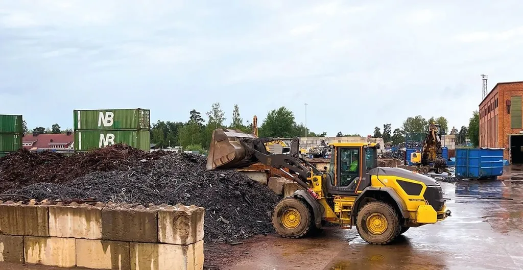 Volvo L90 Electric tested at Stena Recycling facility