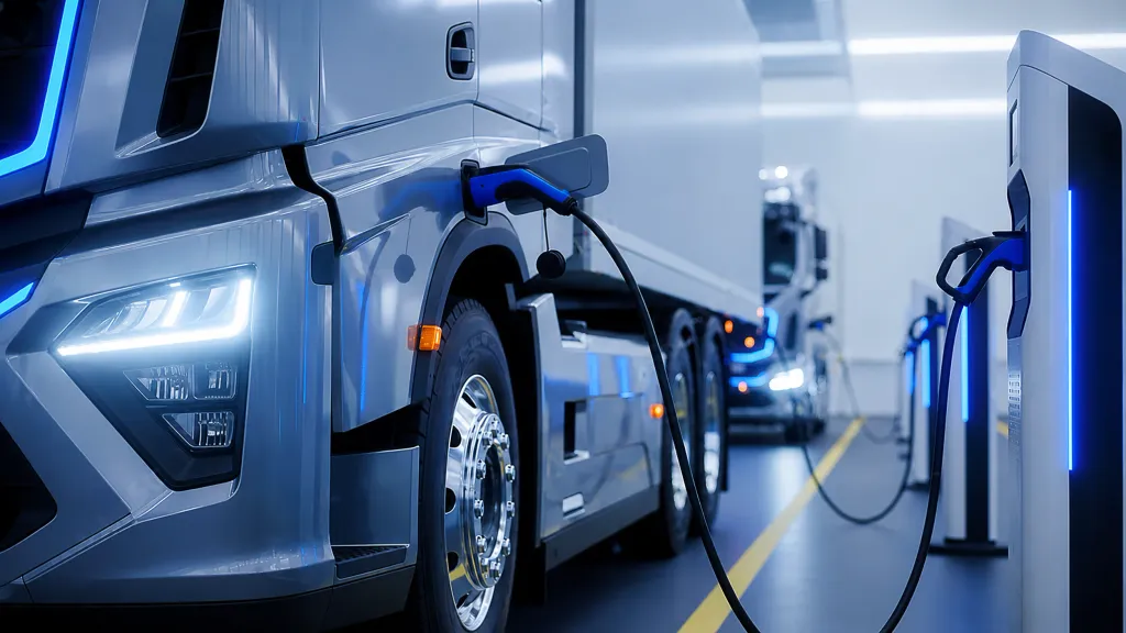Electric-truck adoption depends on infrastructure and operating conditions
