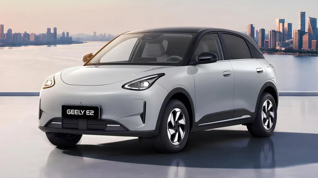Geely E2 compact electric hatchback announced for EU