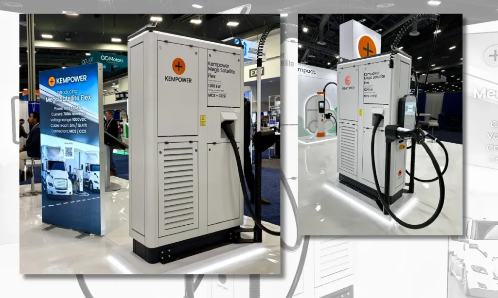 Kempower launches flexible CCS and megawatt charger for heavy-duty fleets