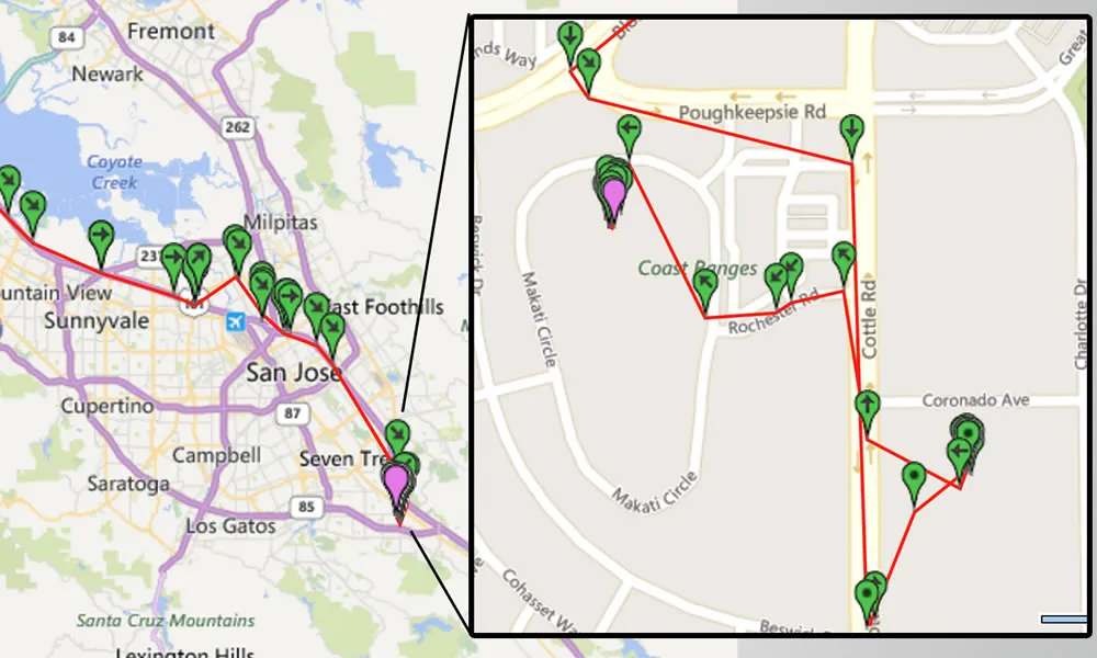 Trinetra adds circular geozone to tracking platform