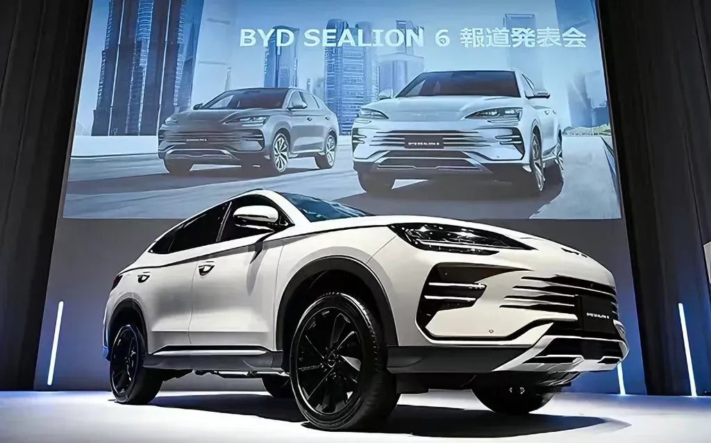 BYD launches Sealion 6 PHEV in Japan from ¥3.98m