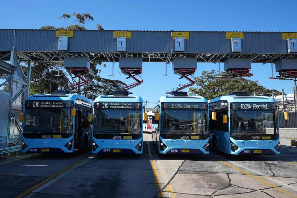 NSW commits $6.5bn for electric buses and depots