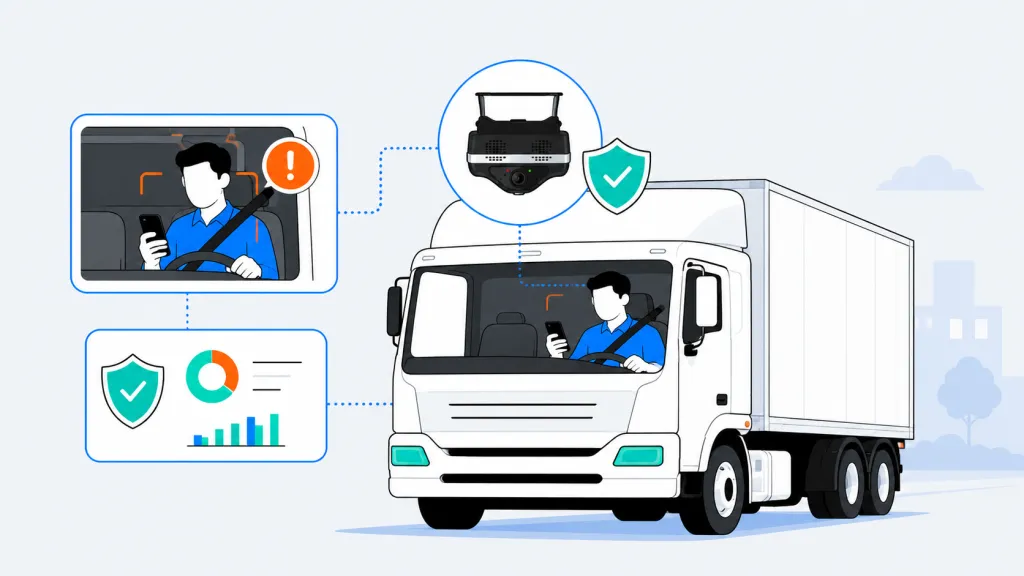 AI dash cams detect distracted driving in real time