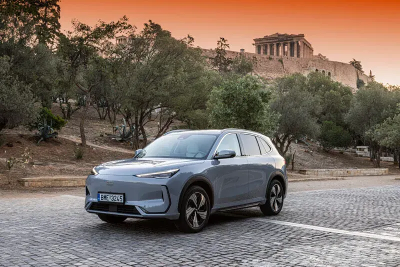 Geely EX5 Electric SUV Launches in Greek Market
