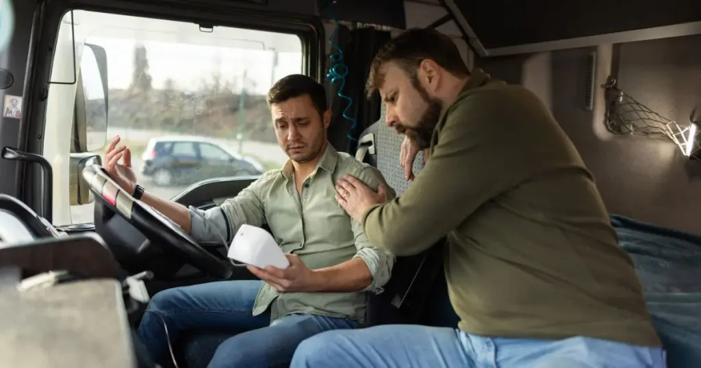 Measures to support truck driver health and wellbeing