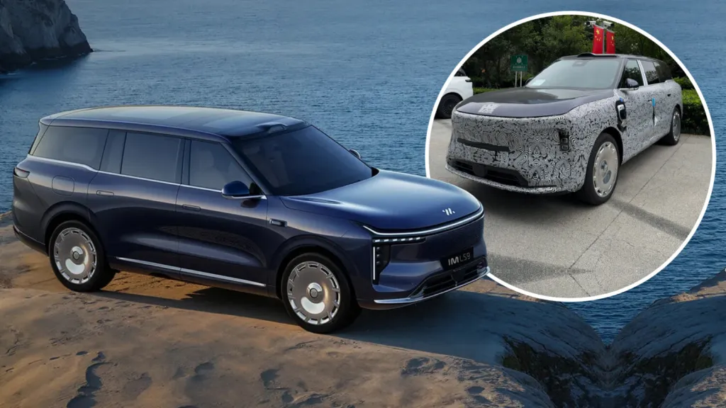 Updated MG IM LS9 spotted with added sensors and semi-hidden door handles