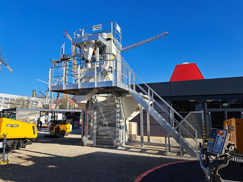 Ammann Elba CFS: Compact Concrete Filling Station for Small Loads