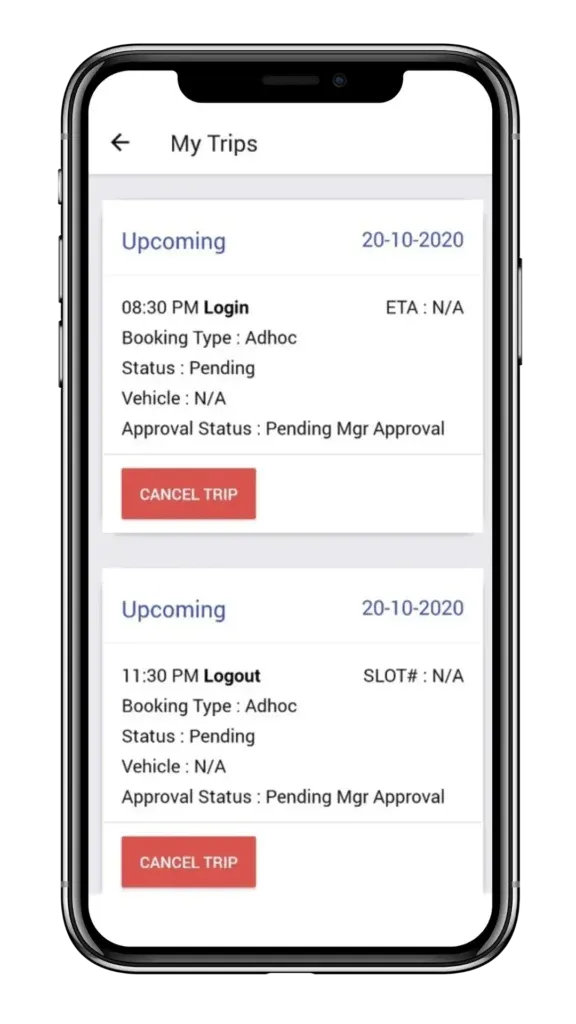 Employee Transport Management Software for Enterprises