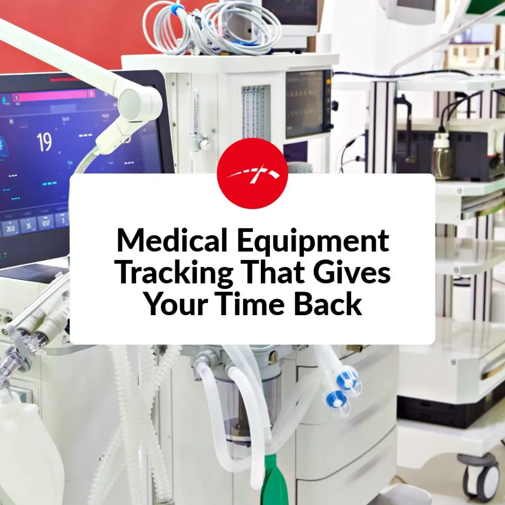 Battery-powered tracking for medical equipment