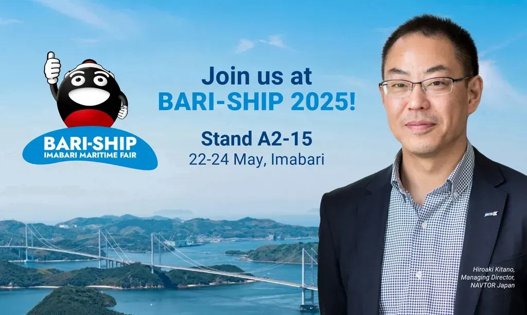 NAVTOR to Exhibit at Bari-Ship 2025 in Japan