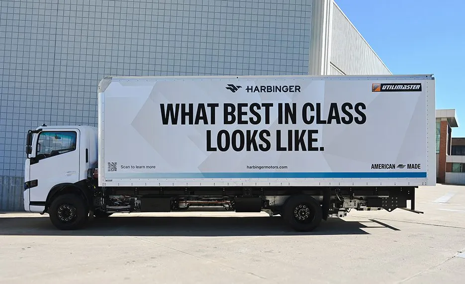 Harbinger launches HC Series Cab electric/hybrid truck