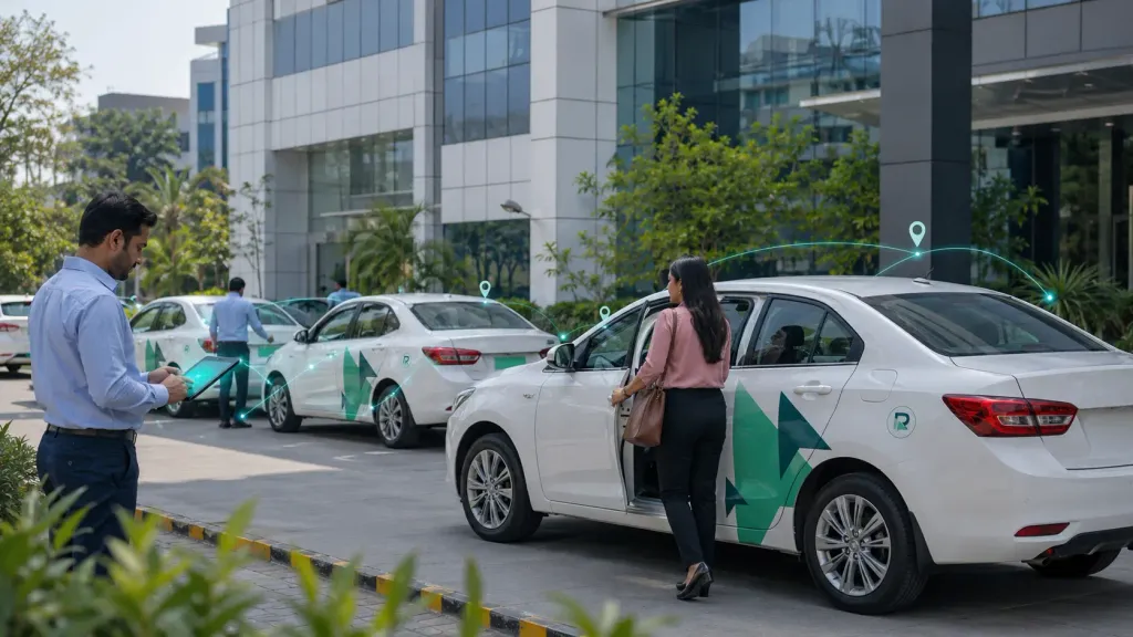 AI for Employee Transport Management in India