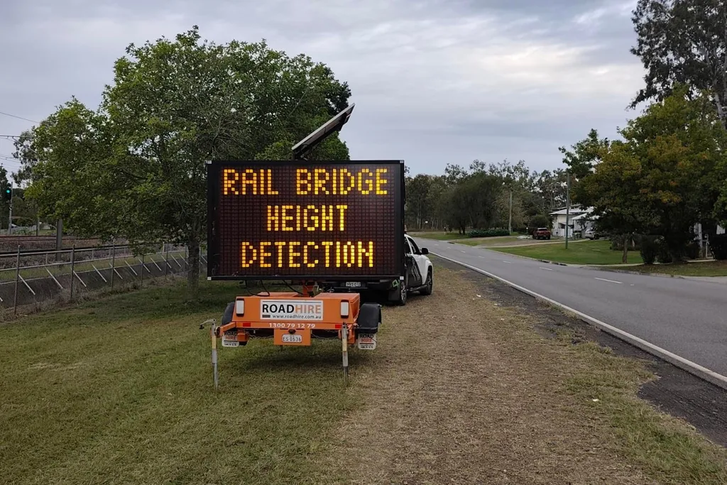 Queensland Rail trials over-height vehicle warning technology